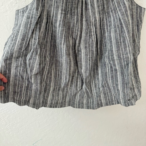 Outerknown Tides Tank Gray Strip Adjustable Straps Large - Picture 4 of 5